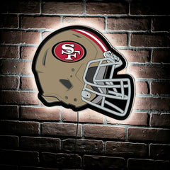 LED Wall Decor, Helmet, San Francisco 49ers - NFL Home