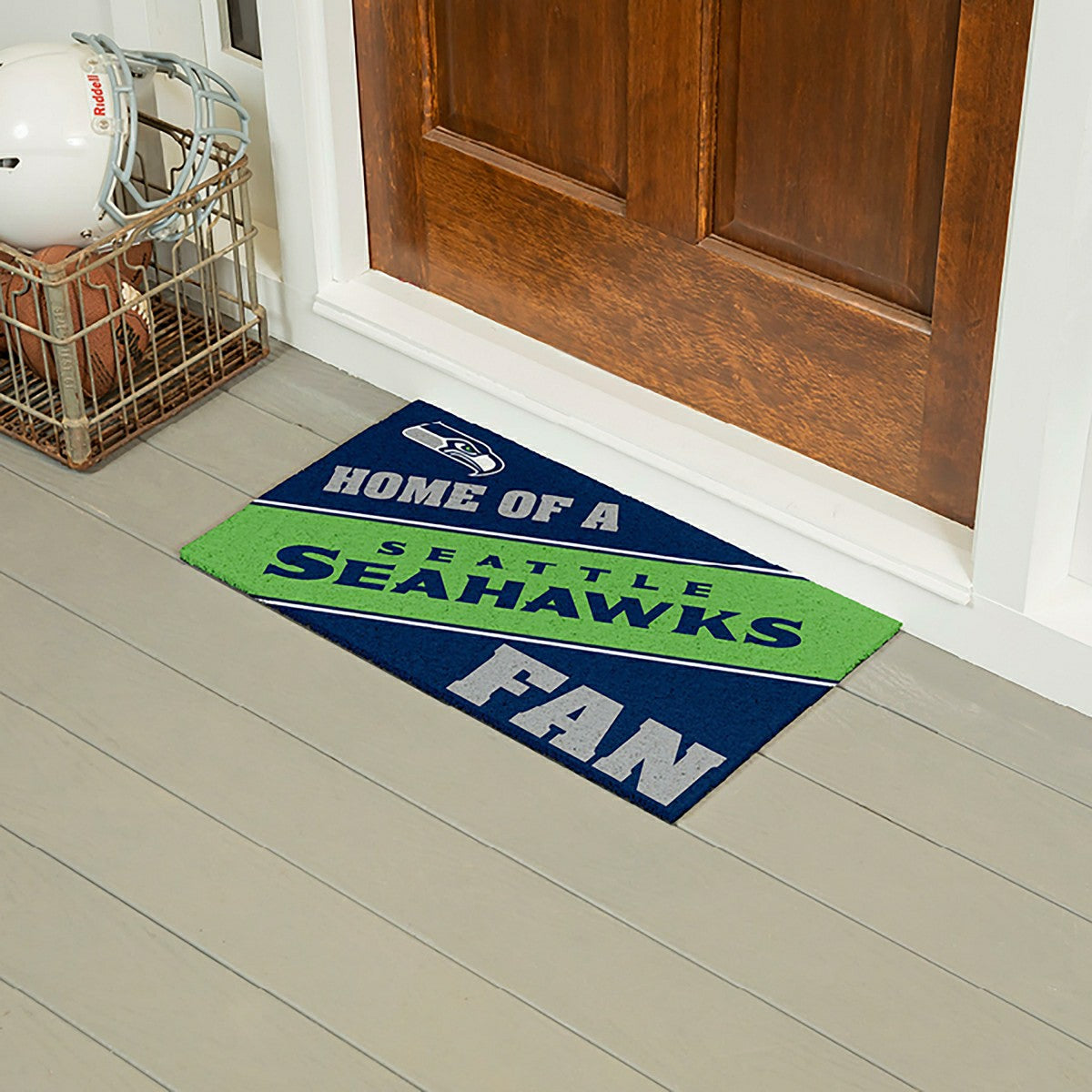 Seattle Seahawks, PVC Mat COLOR, Home of a Fan - NFL