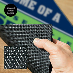 Seattle Seahawks, PVC Mat COLOR, Home of a Fan - NFL