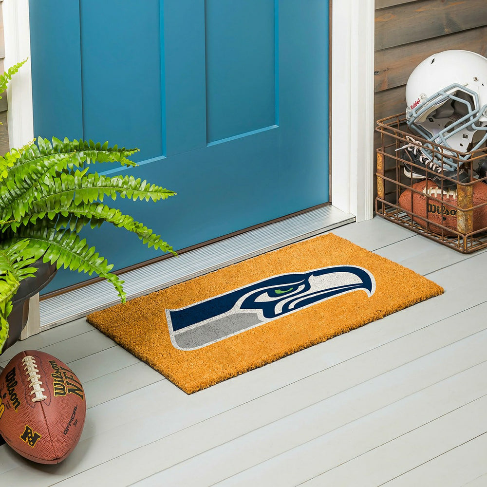 Coir Mat, 16"x28", Seattle Seahawks - NFL