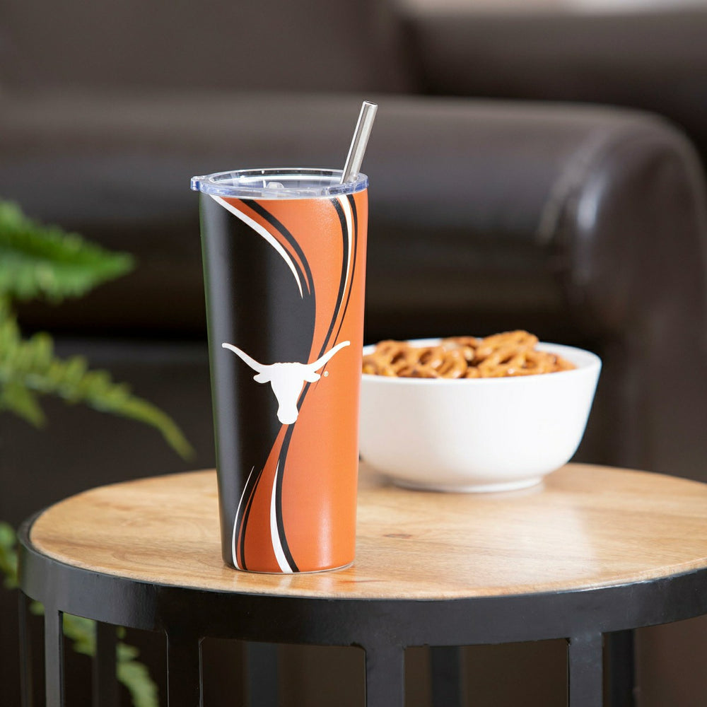 Stainless Steel Tumbler, 20oz, University of Texas - Home Collegiate