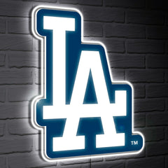 Los Angeles Dodgers LED Wall Decor, Glazelite, Logo - MLB Home