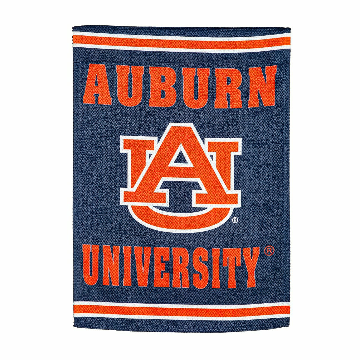 Embossed Suede Flag, GDN Size, Auburn University - Collegiate Home