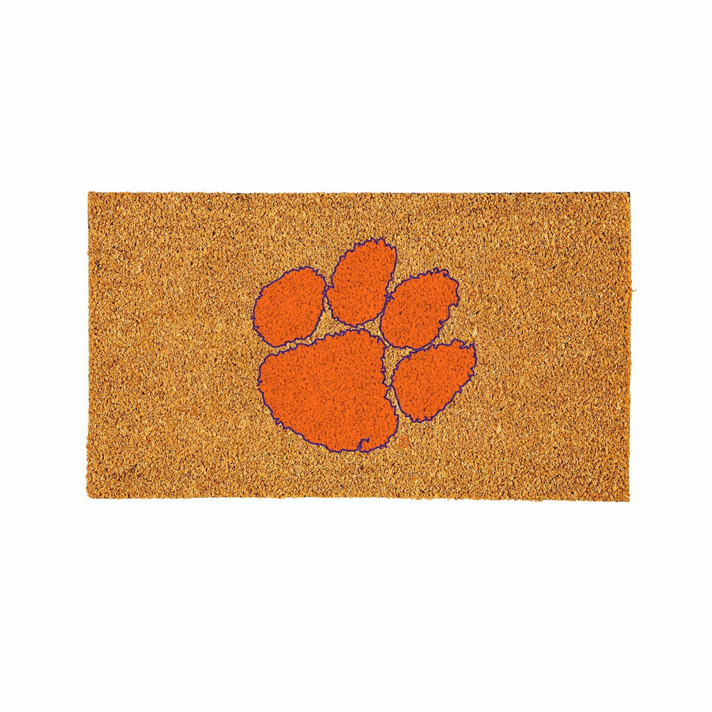 Coir Mat, 16"x28", Clemson University - Collegiate