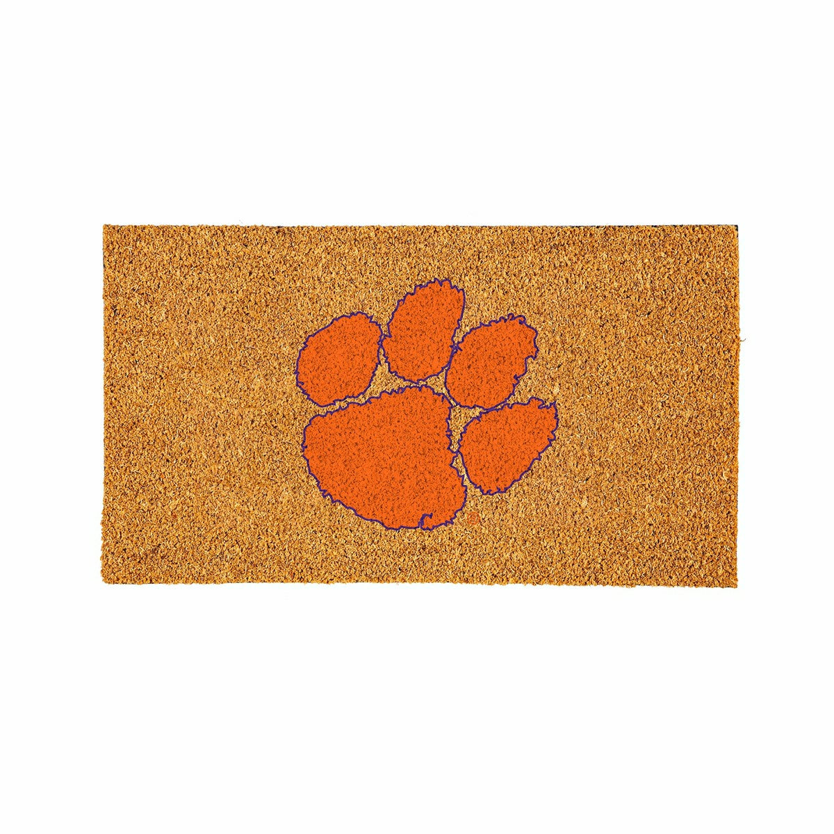 Coir Mat, 16"x28", Clemson University - Collegiate