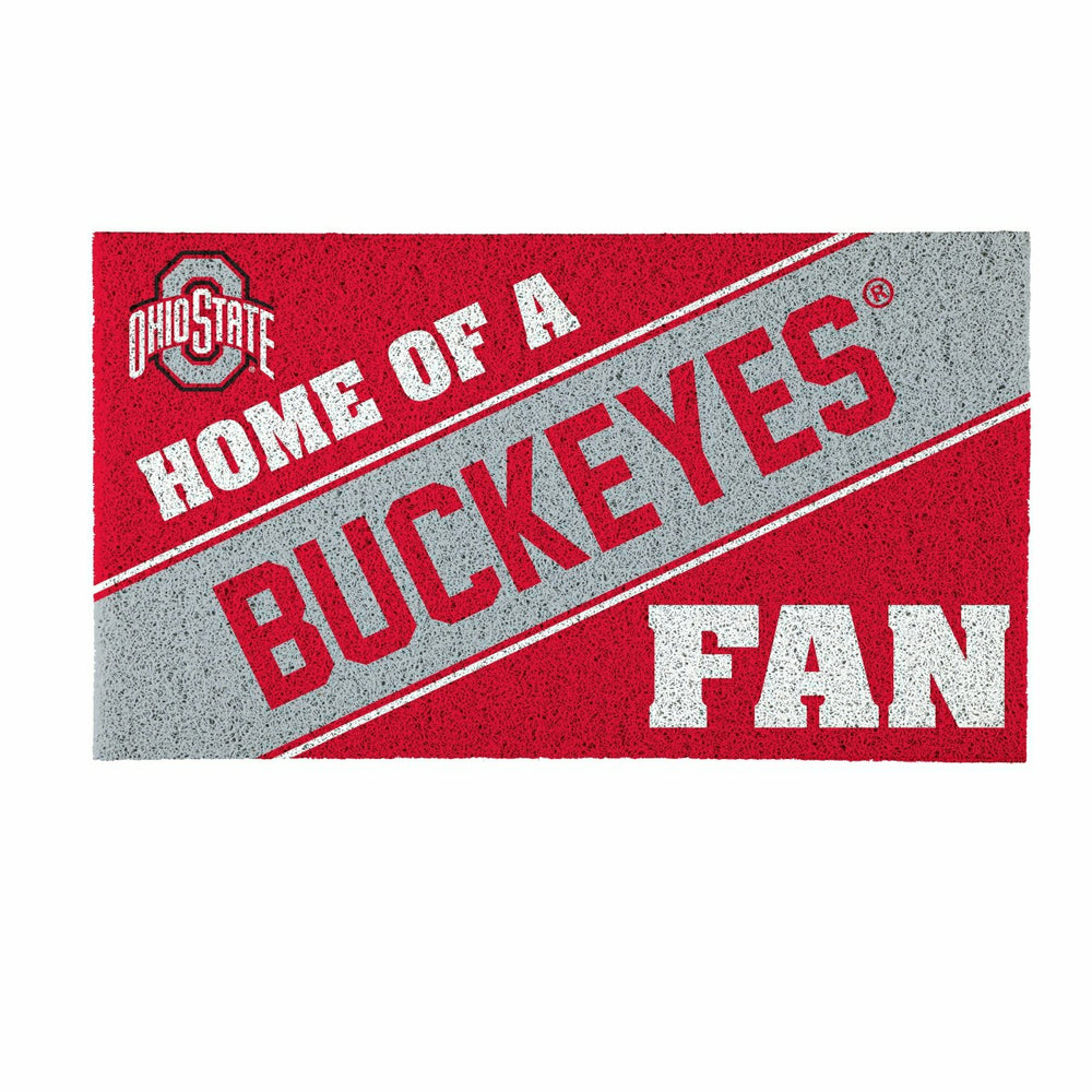 Ohio State University, PVC Mat COLOR, Home of a Fan - Collegiate