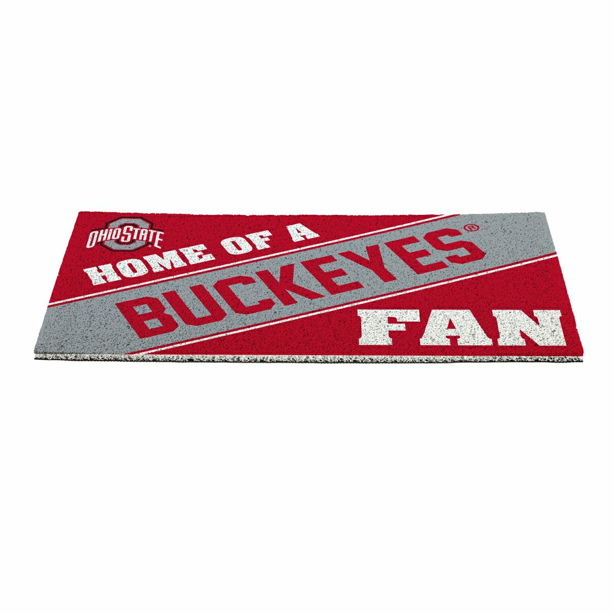 Ohio State University, PVC Mat COLOR, Home of a Fan - Collegiate