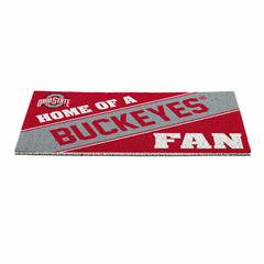 Ohio State University, PVC Mat COLOR, Home of a Fan - Collegiate