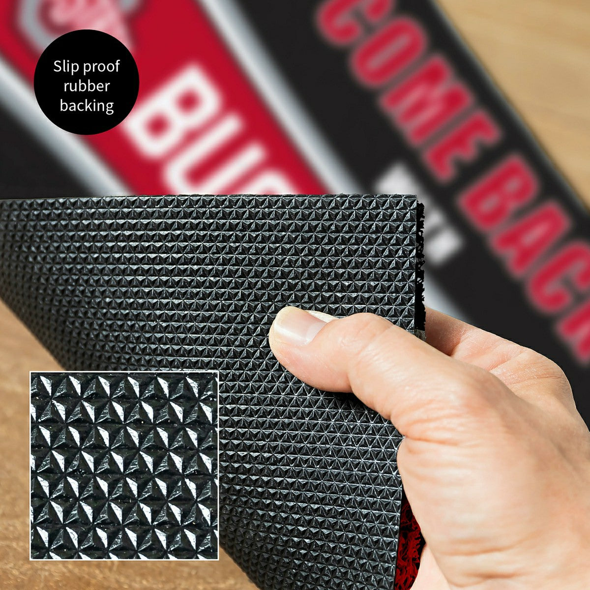 28" x 16" PVC Trapper Mat, Come Back with Tickets, Ohio State Universi - Collegiate