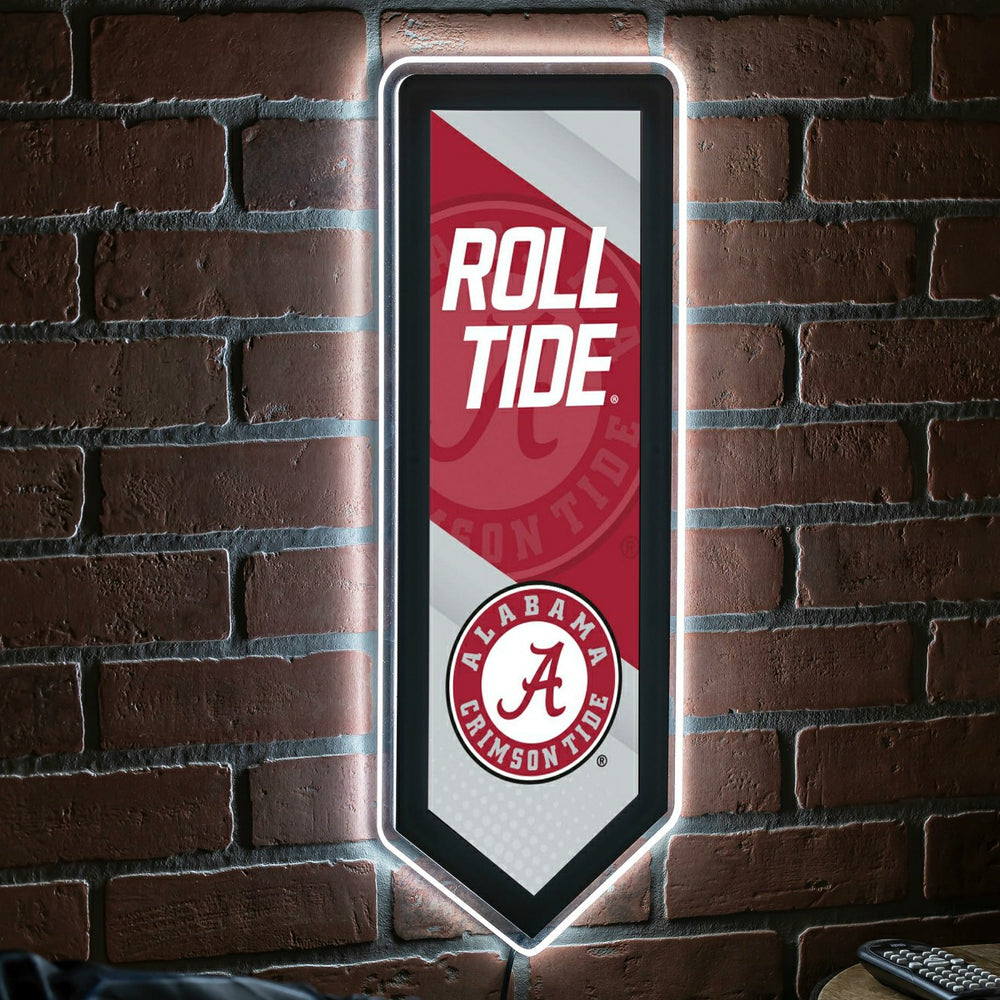 LED Wall Decor, Pennant, University of Alabama - Collegiate Home