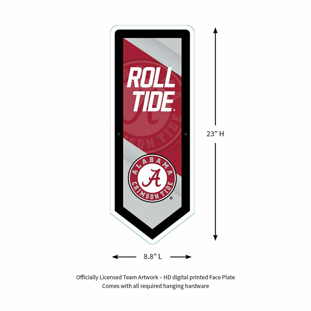 LED Wall Decor, Pennant, University of Alabama - Collegiate Home
