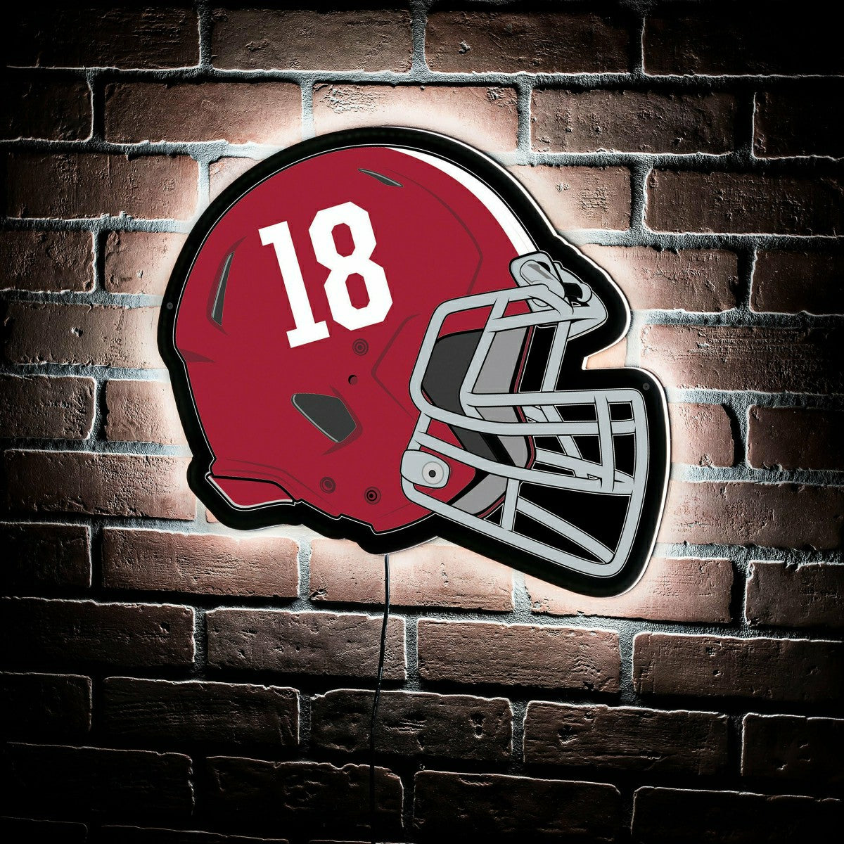 LED Wall Decor, Helmet, University of Alabama - Collegiate Home