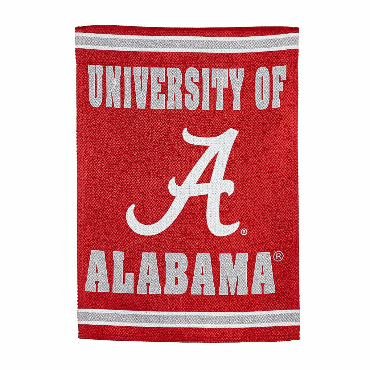 Embossed Suede Flag, GDN Size, University of Alabama - Collegiate Home