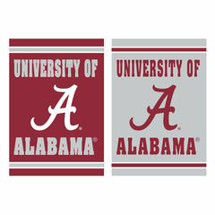 Embossed Suede Flag, House Size, University of Alabama - Collegiate Home