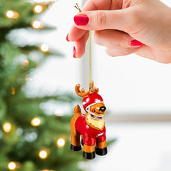 Reindeer Player Ornament, University of Arkansas - Collegiate Home