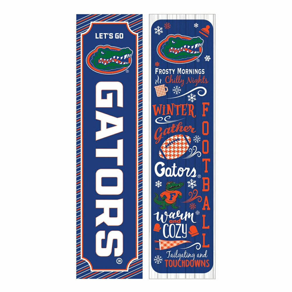 University of Florida 46" Double Sided Leaner, Winter Seasonal - Collegiate Home