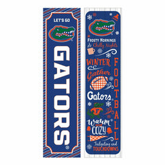 University of Florida 46" Double Sided Leaner, Winter Seasonal - Collegiate Home