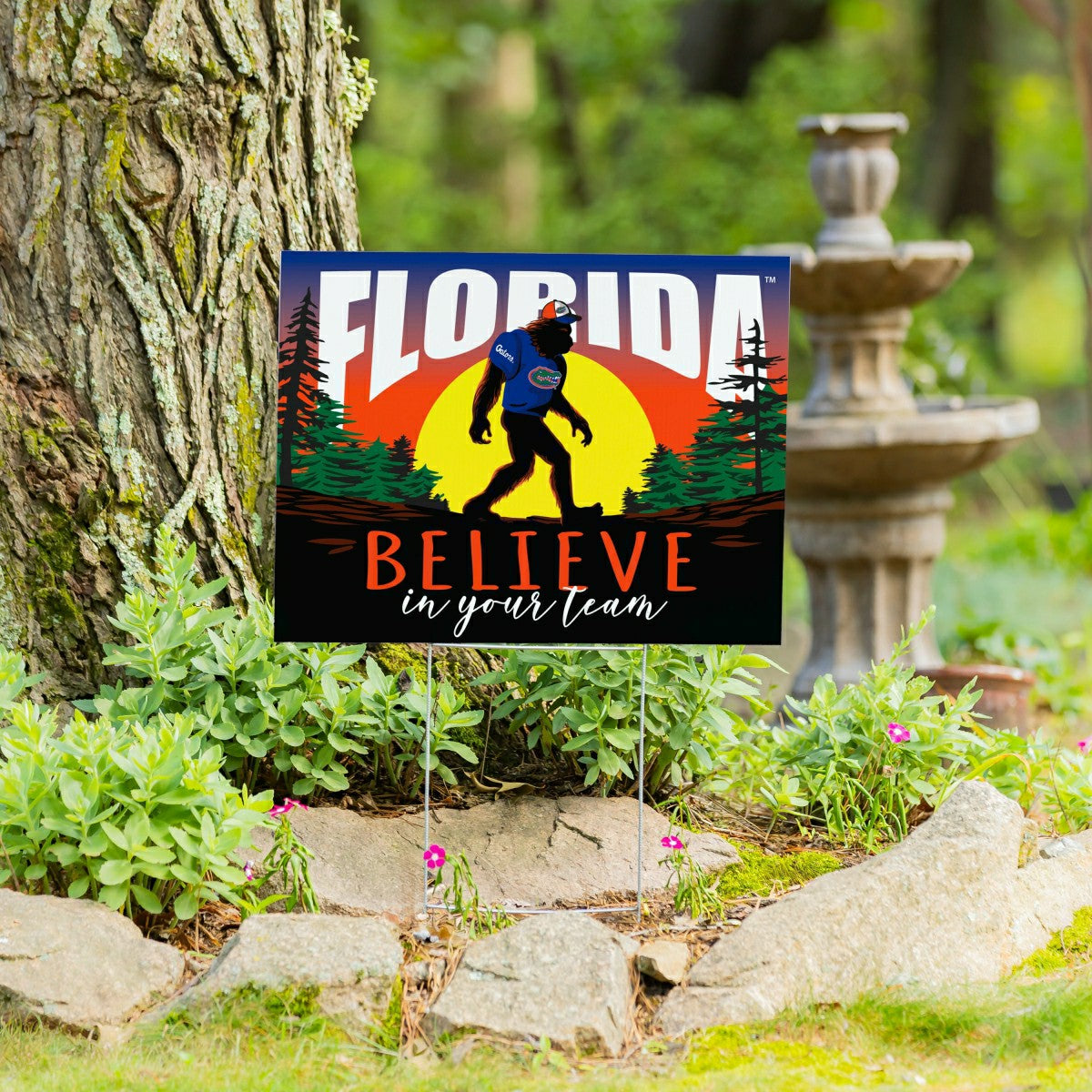 University of Florida Coroplast Yard Sign, Bigfoot - Collegiate Home