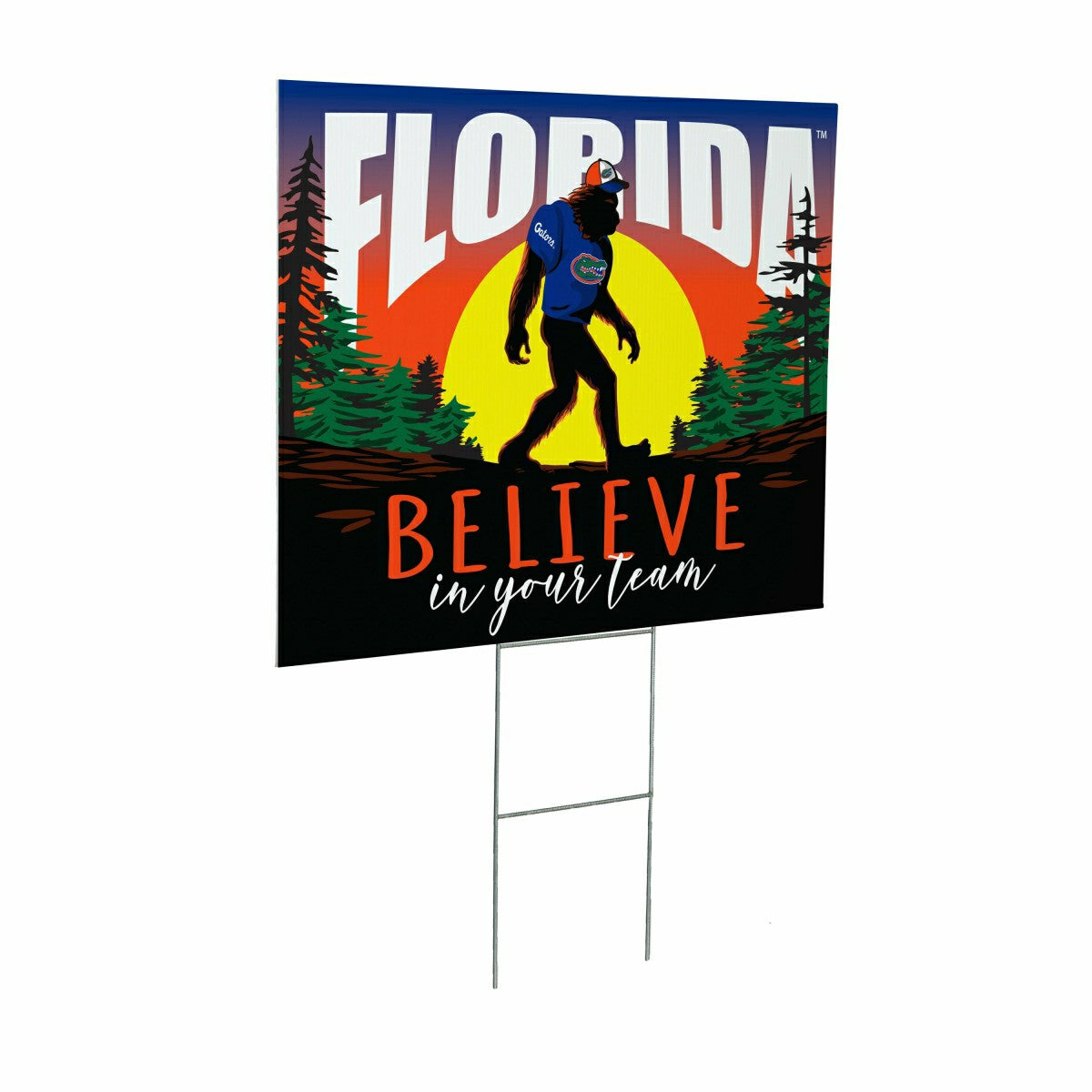 University of Florida Coroplast Yard Sign, Bigfoot - Collegiate Home
