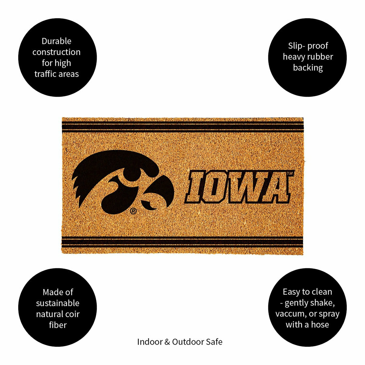 University of Iowa, Coir Mat 1C - Collegiate