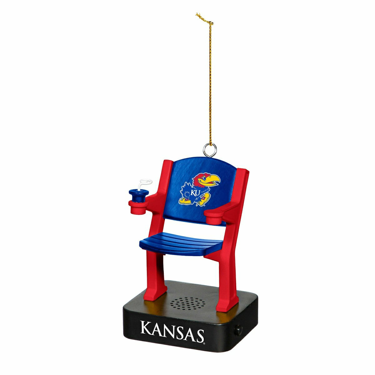 Stadium Seat Ornament, University of Kansas - Collegiate Home