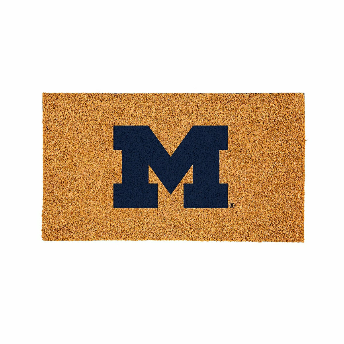 Coir Mat, 16"x28", University Of Michigan - Collegiate