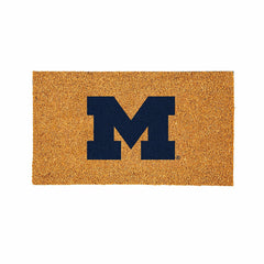 Coir Mat, 16"x28", University Of Michigan - Collegiate