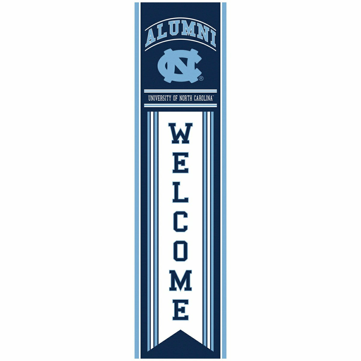 University of North Carolina Alumni Single Sided Large Leaner, 46" - Collegiate Home