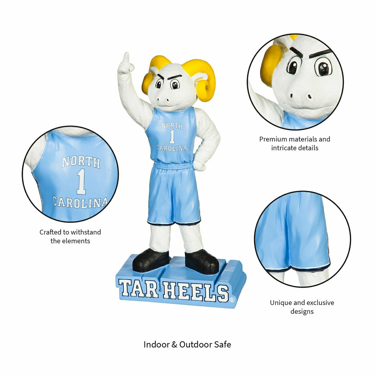 University of North Carolina, Mascot Statue - Collegiate Home