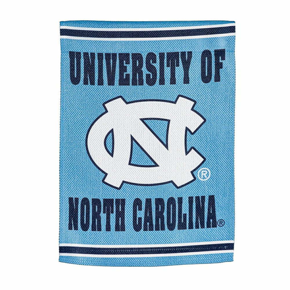 Embossed Suede Flag, GDN Size, University of North Carolina - Collegiate Home