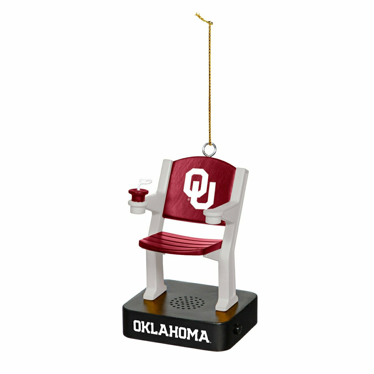 Stadium Seat Ornament, University of Oklahoma - Collegiate Home