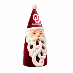 University of Oklahoma Santa LED Statuary, 8" - Collegiate Home