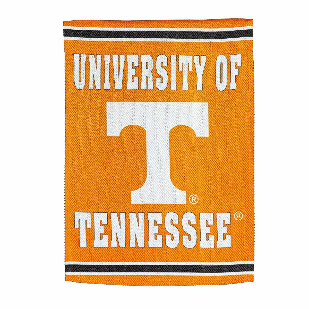 Embossed Suede Flag, House Size, University of Tennessee - Collegiate Home
