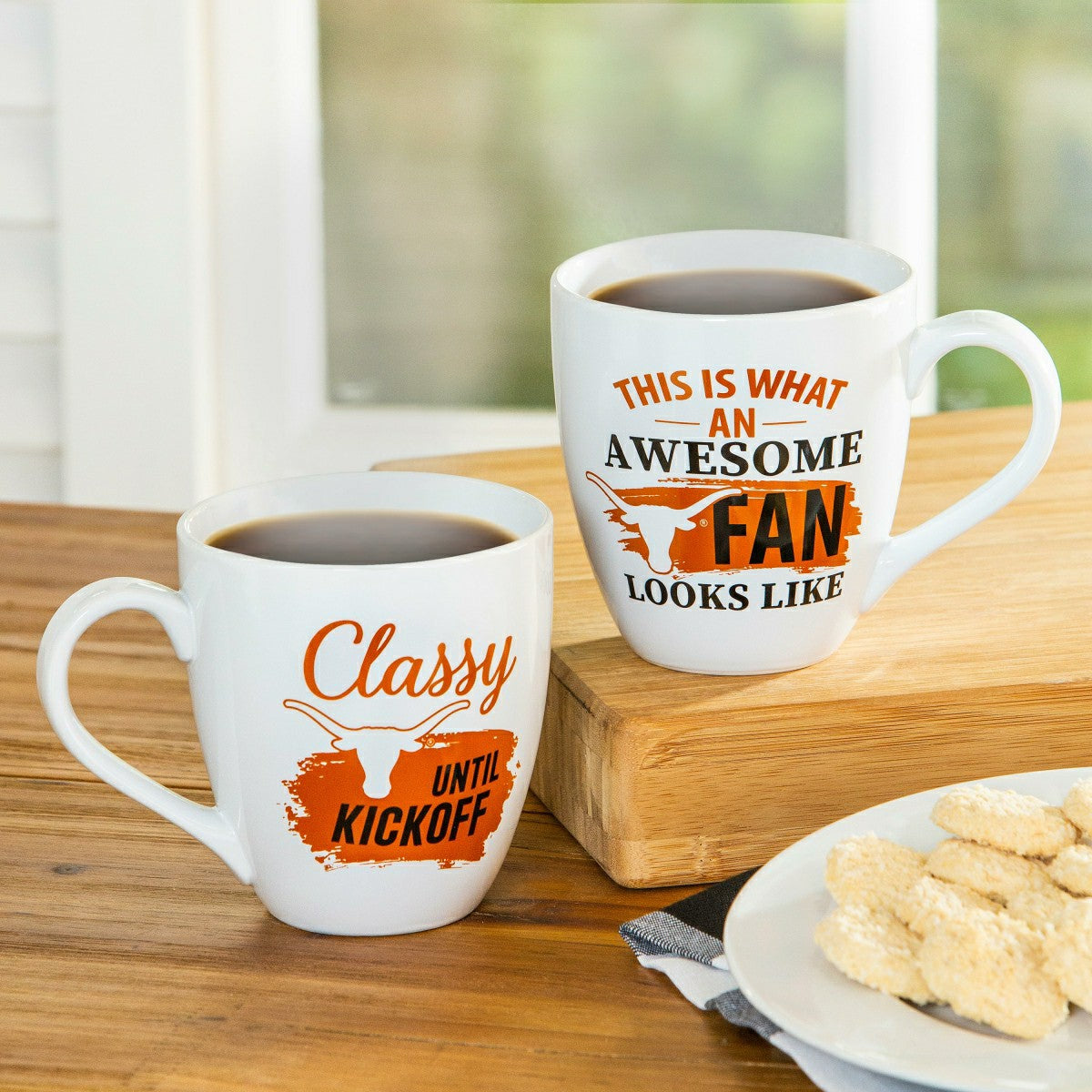 University of Texas, Ceramic Cup O'Java 17oz Gift Set - Collegiate Home