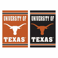University of Texas Embossed Suede Flag House Size - Collegiate Home