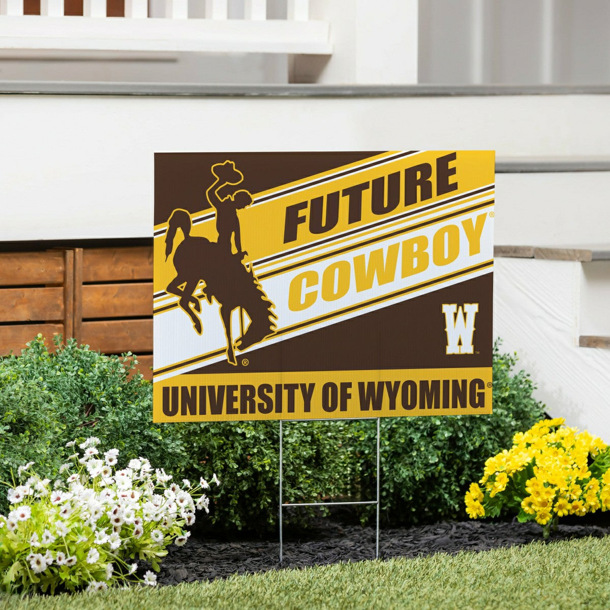 University of Wyoming Coroplast Yard Sign, Future Student - Home
