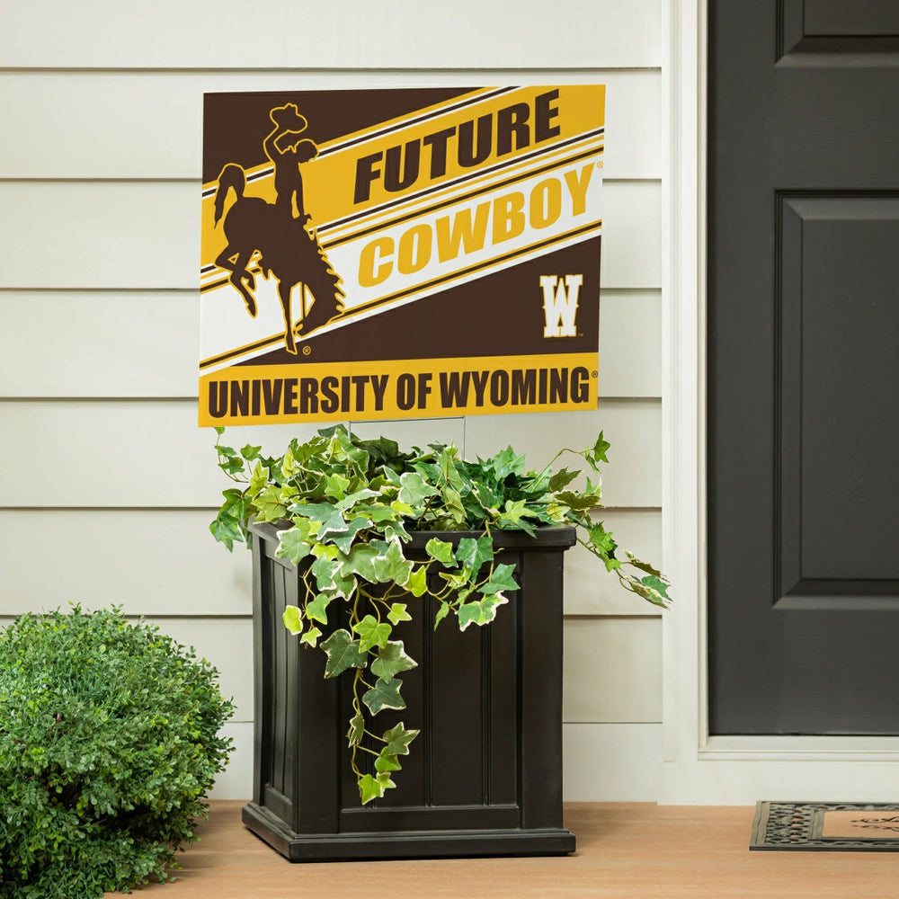 University of Wyoming Coroplast Yard Sign, Future Student - Home