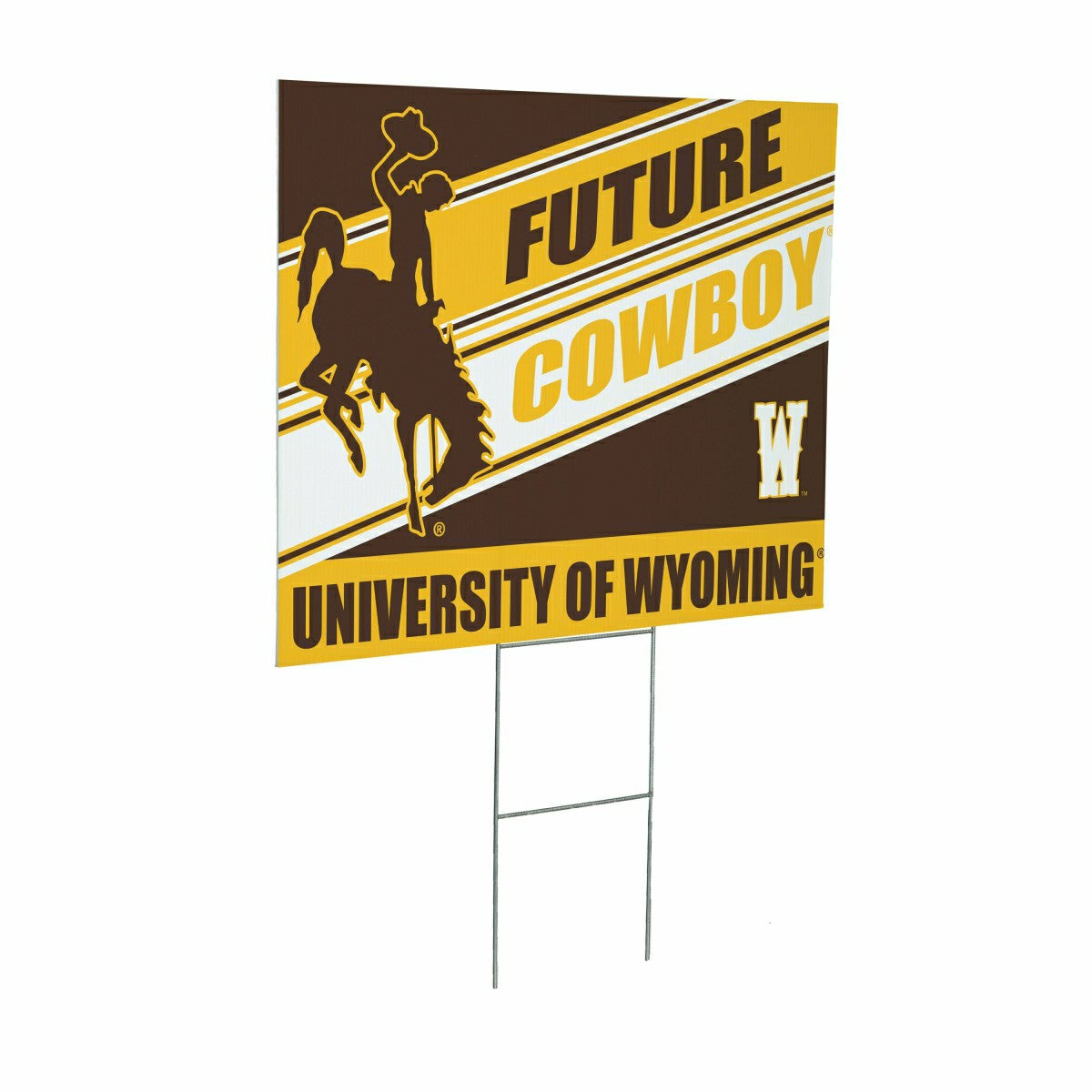 University of Wyoming Coroplast Yard Sign, Future Student - Home