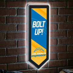 LED Wall Decor, Pennant, Los Angeles Chargers - Home