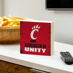 University of Cincinnati Plock, Down Home Fans, 6x6 - Home