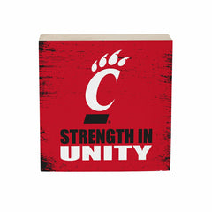 University of Cincinnati Plock, Down Home Fans, 6x6 - Home