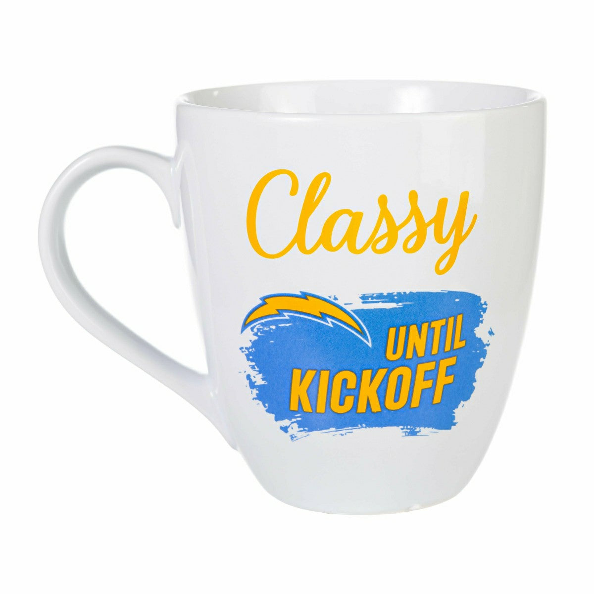 Los Angeles Chargers, Ceramic Cup O'Java 17oz Gift Set - Home