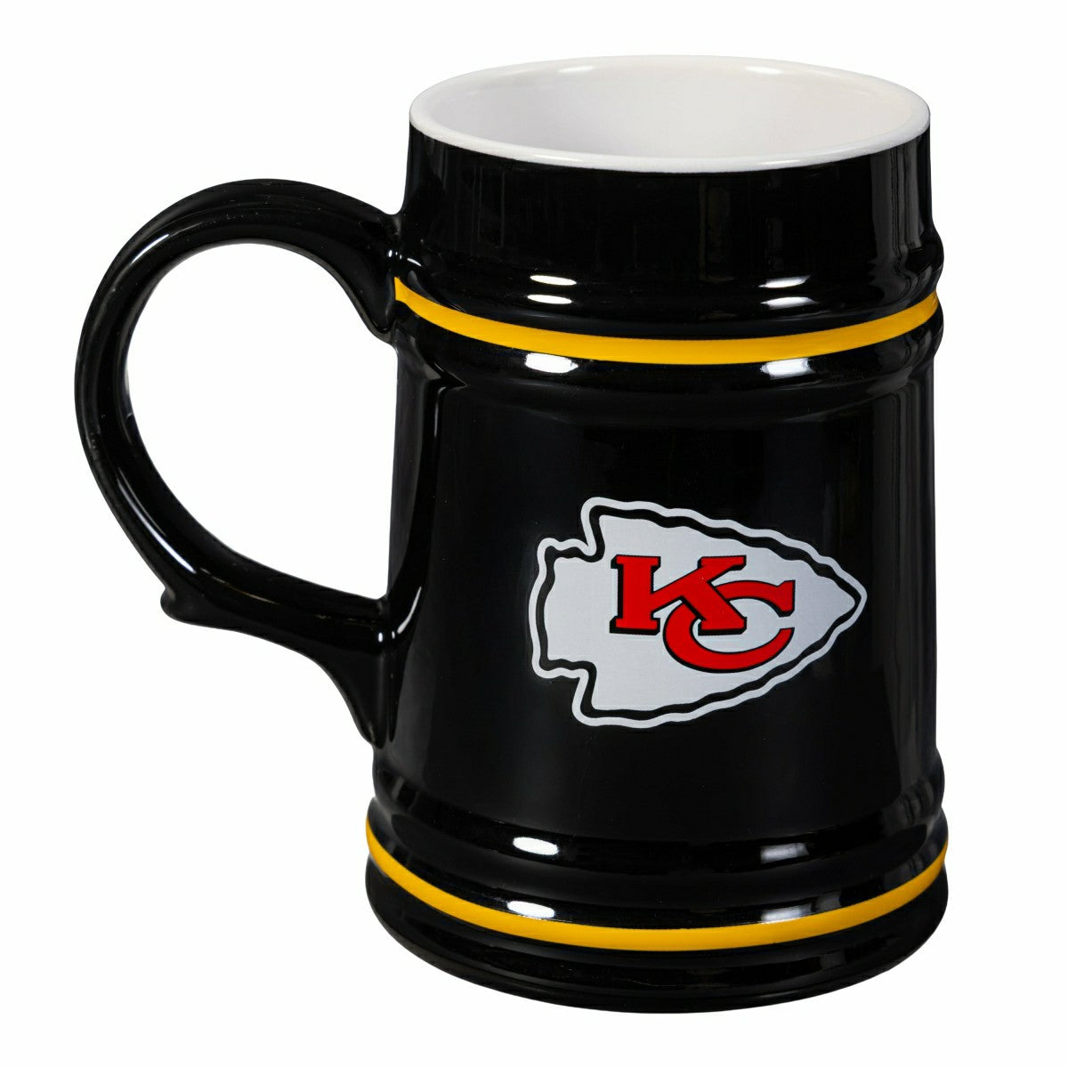 Kansas City Chiefs Ceramic Stein Cup, 24oz - Home