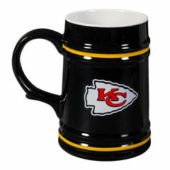 Kansas City Chiefs Ceramic Stein Cup, 24oz - Home