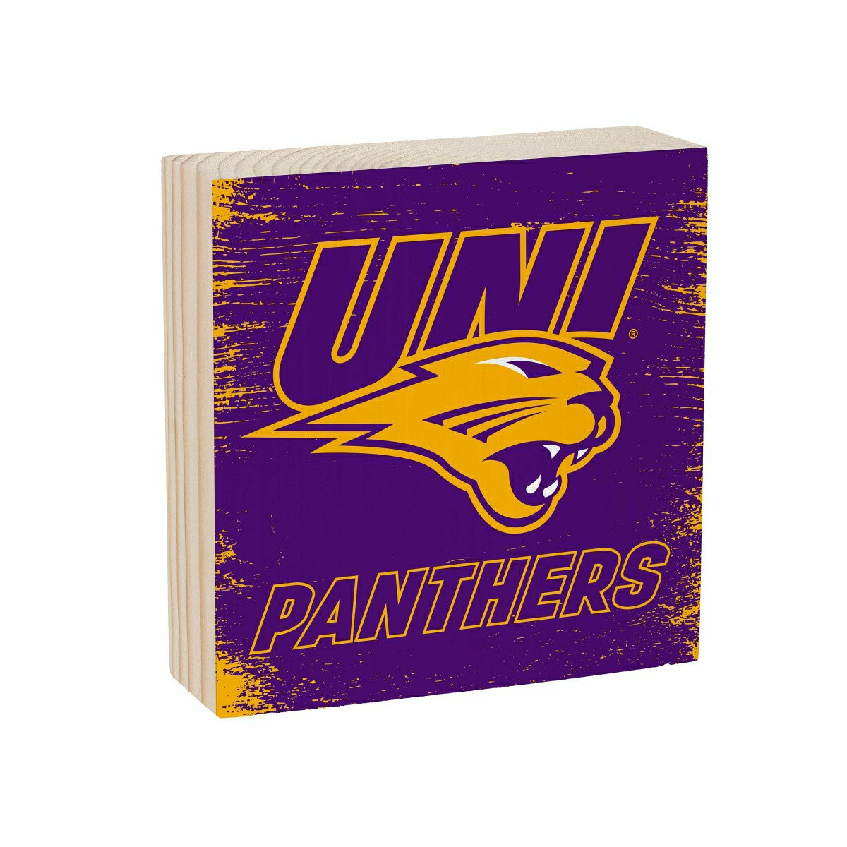 University of Northern Iowa Plock, Down Home Fans, 6x6 - Home