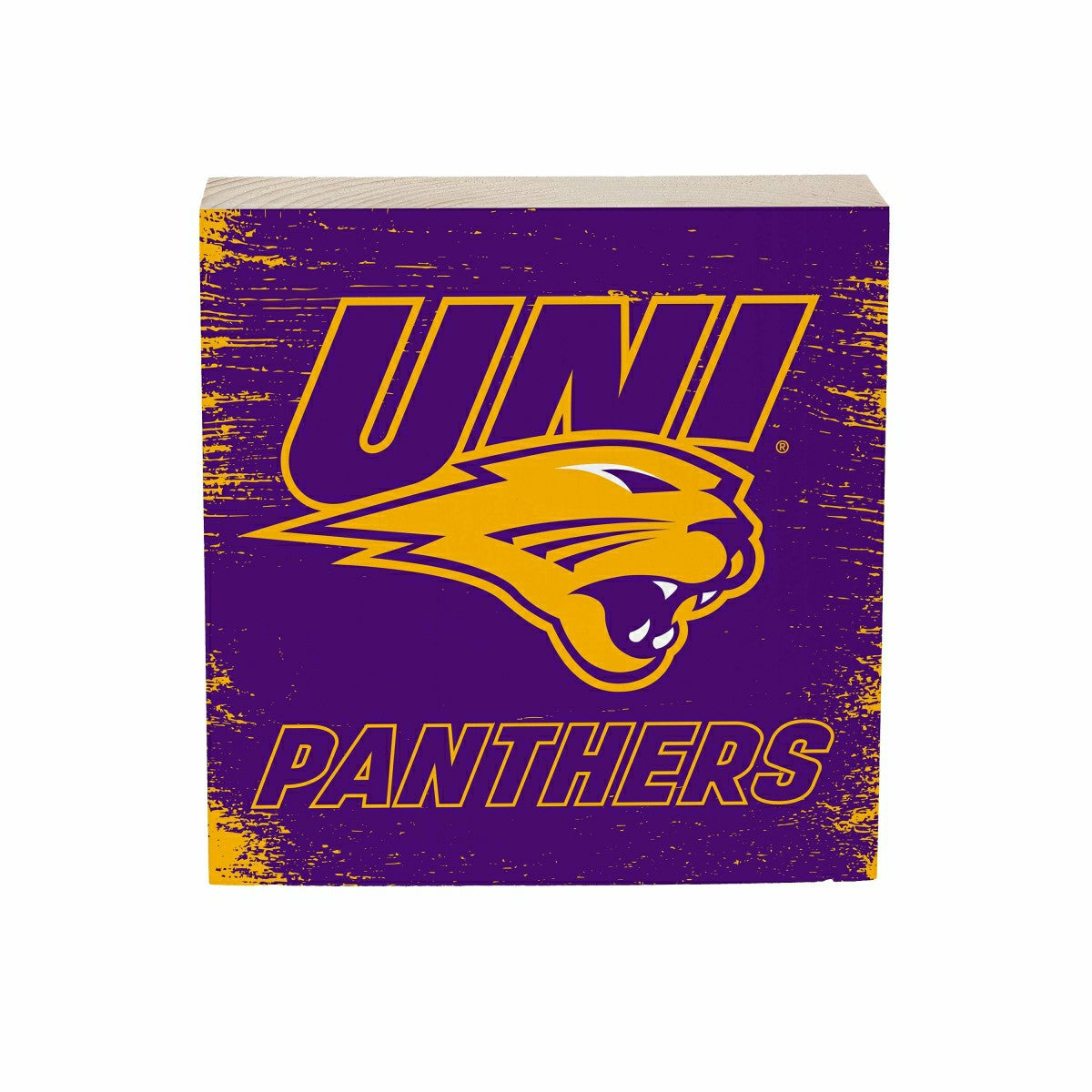 University of Northern Iowa Plock, Down Home Fans, 6x6 - Home