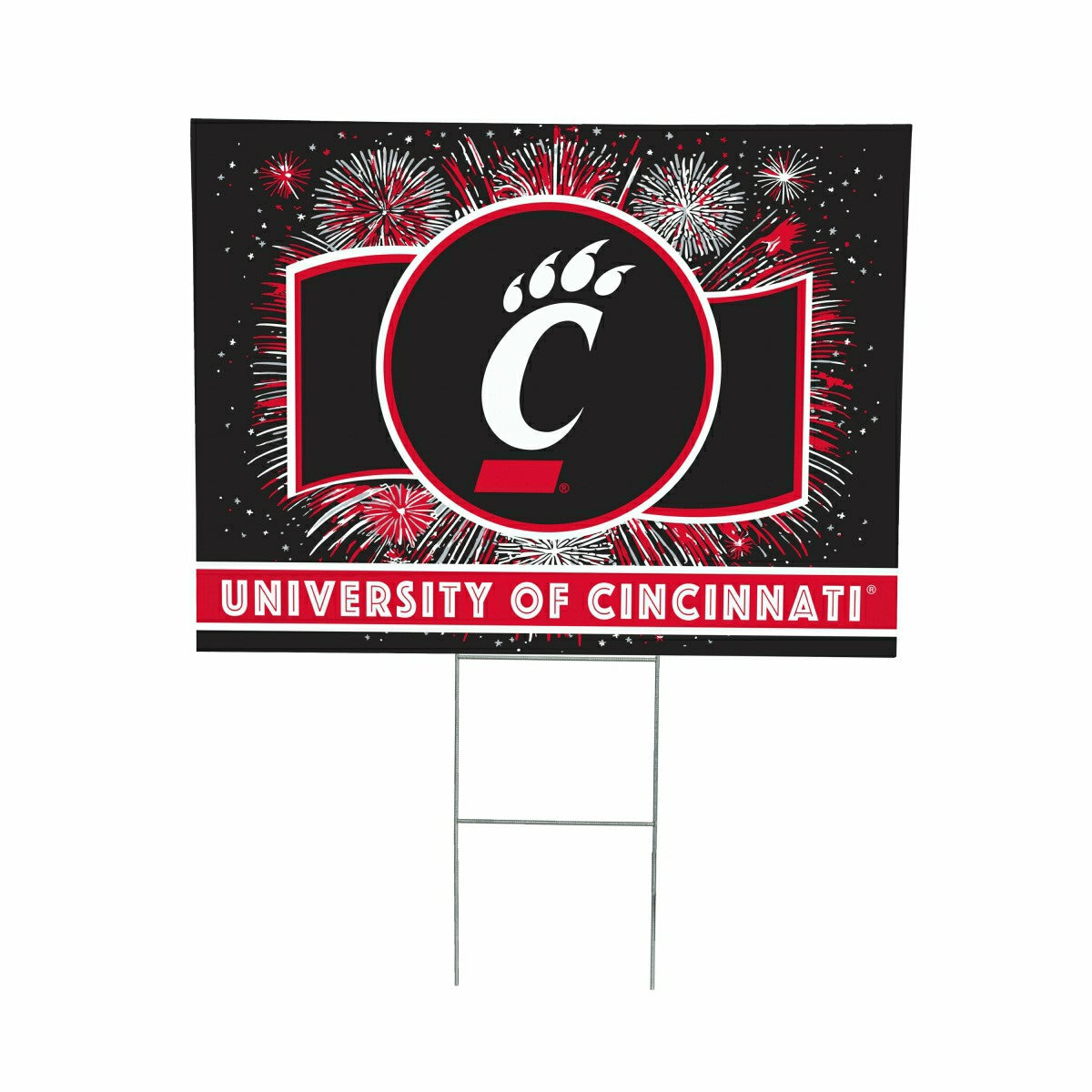 University of Cincinnati Yard Sign, Patriotic - Home