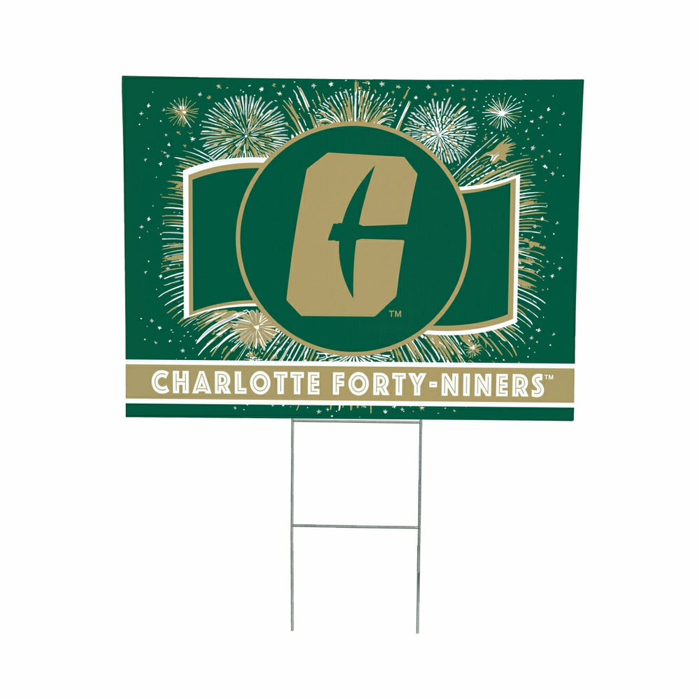 University of North Carolina/Charlotte Yard Sign, Patriotic - Home