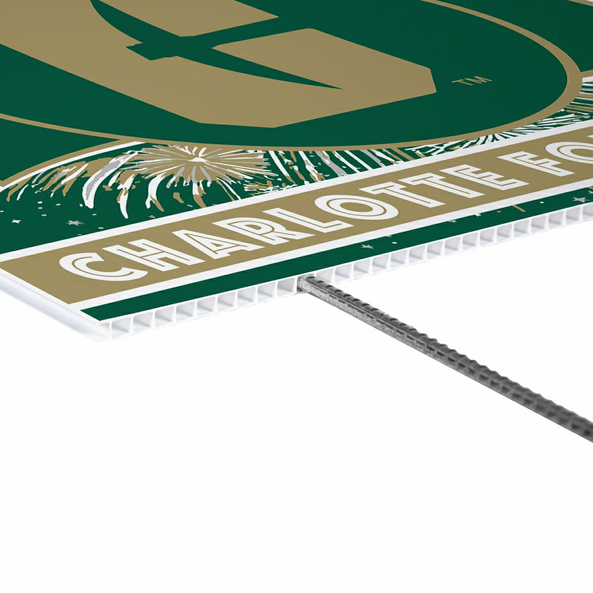 University of North Carolina/Charlotte Yard Sign, Patriotic - Home