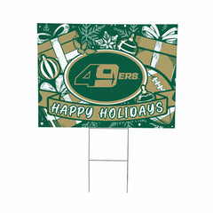 University of North Carolina/Charlotte Yard Sign, Holiday - Home